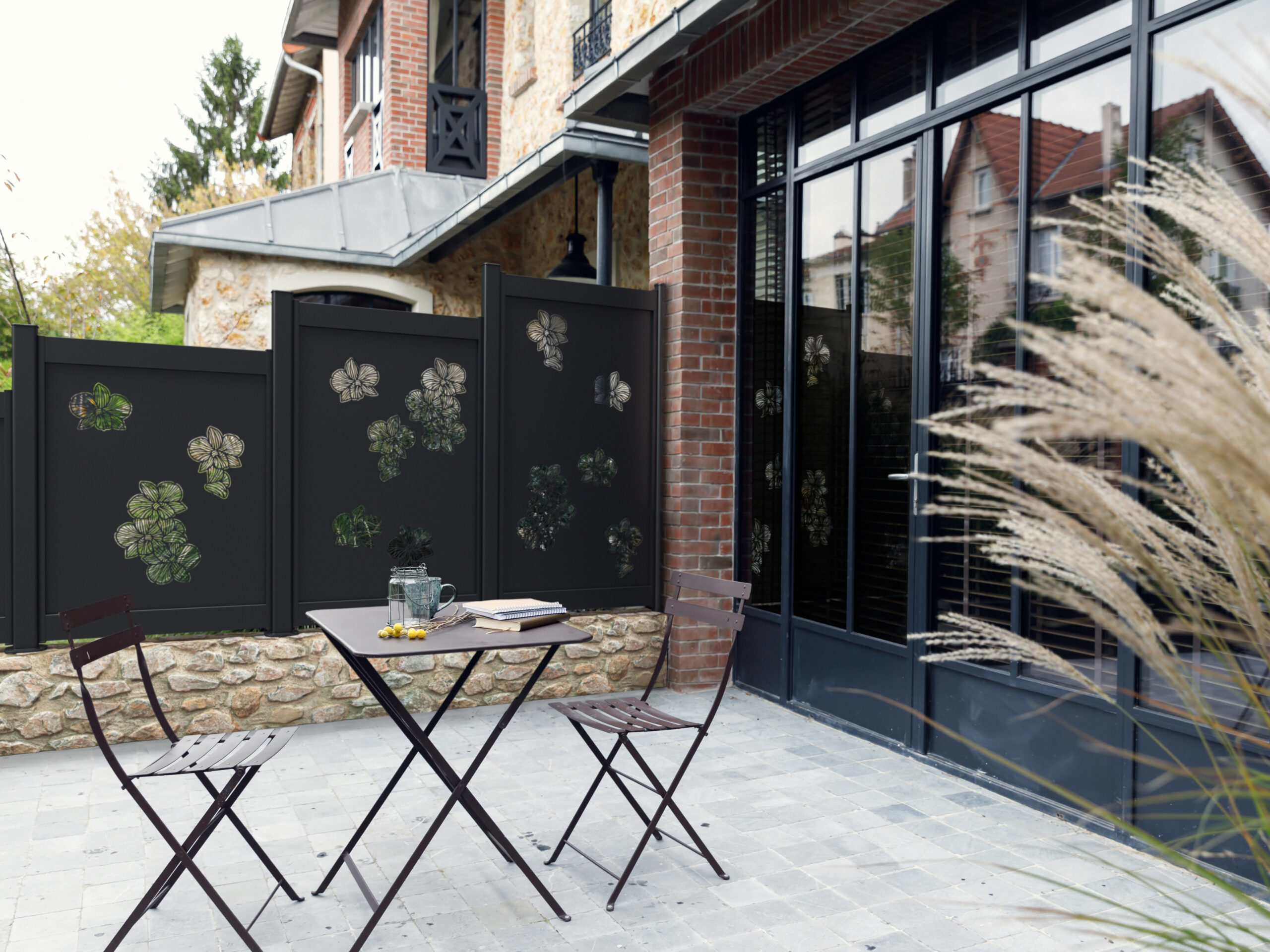 Clôtures avec décor