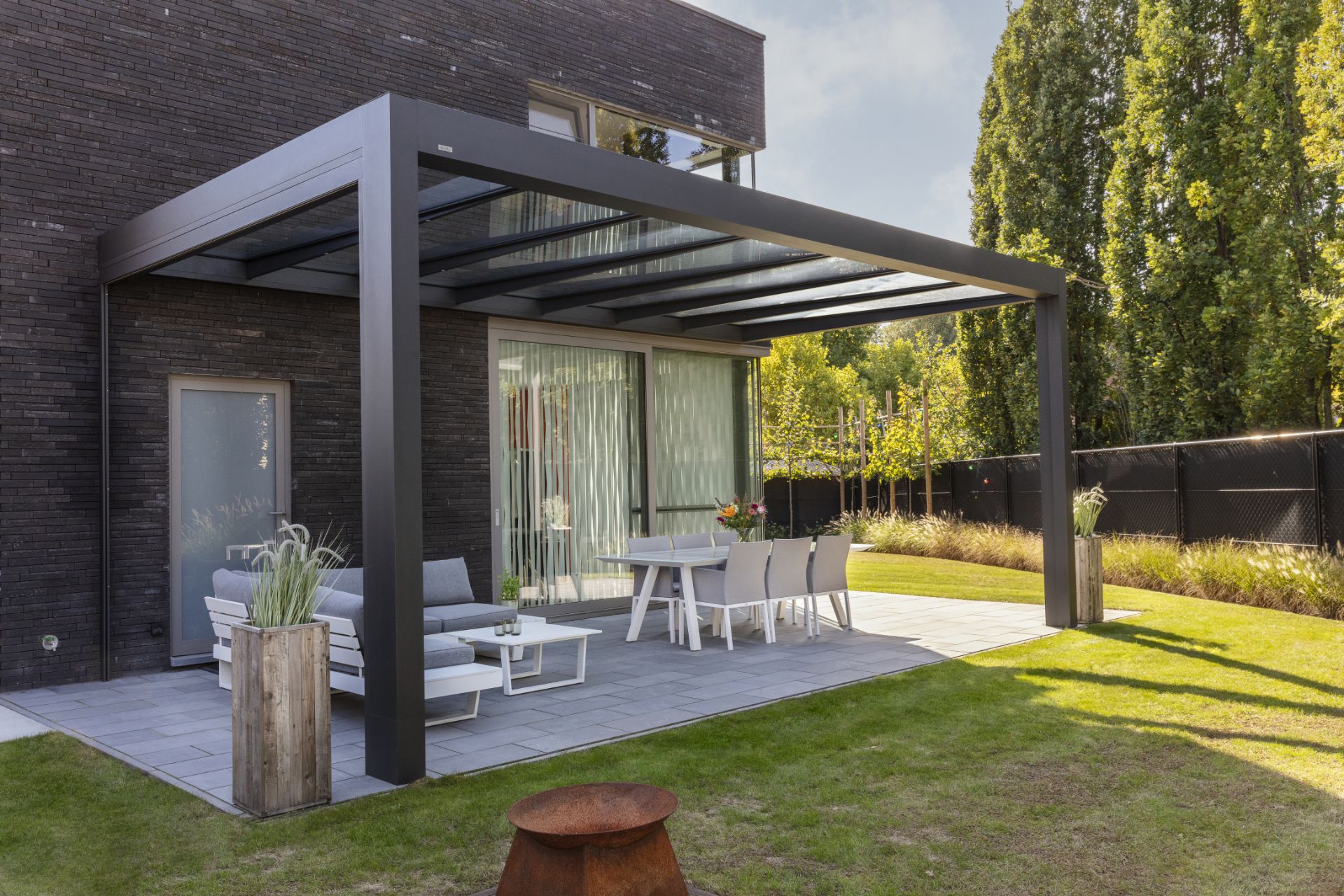 Pergola à toit fixe Nancy